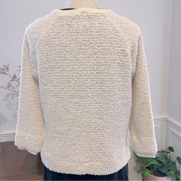 Billy Reid Ivory Knit Sweater XS - Picture 4 of 9
